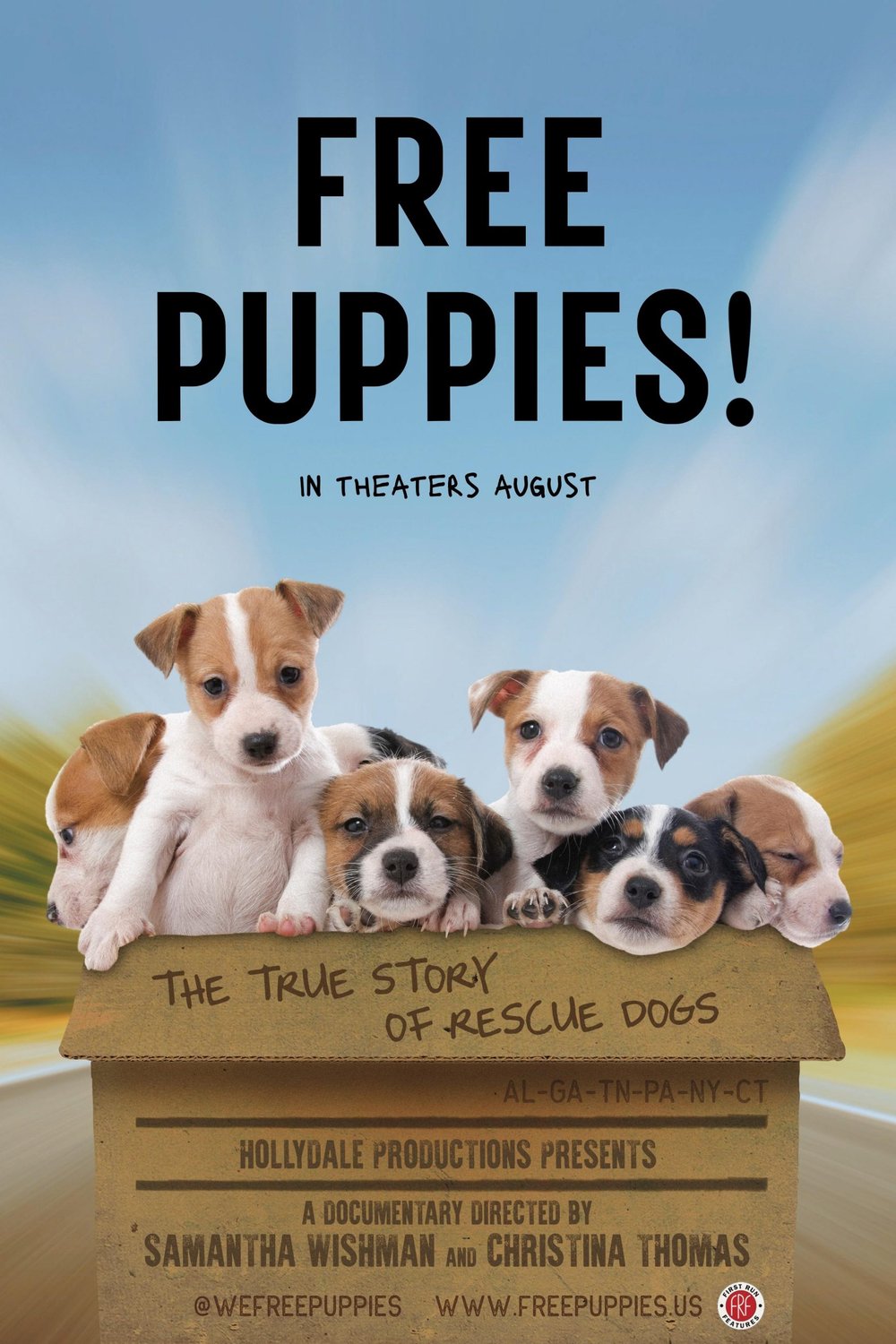L'affiche du film Free Puppies