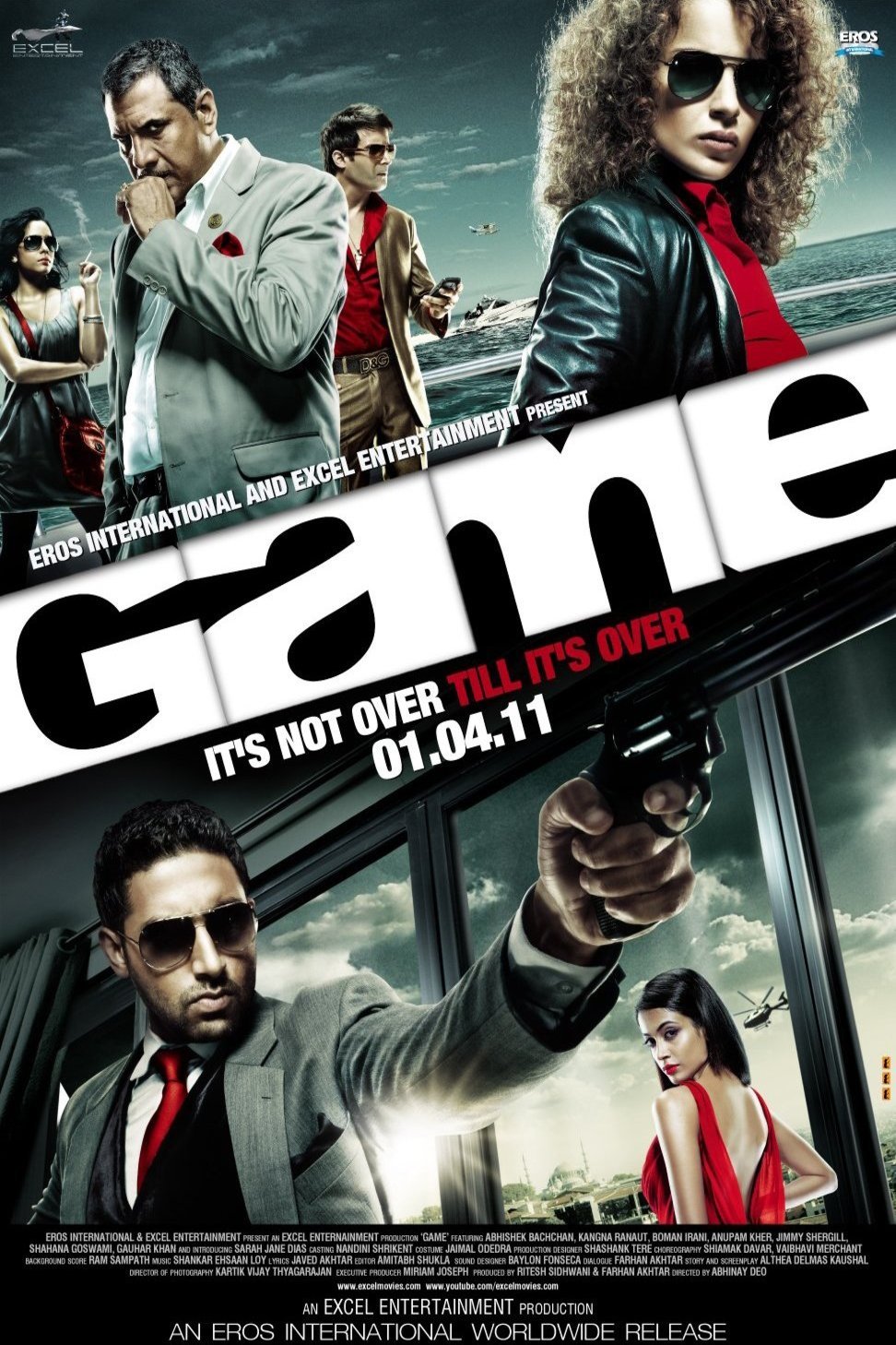 Hindi poster of the movie Game