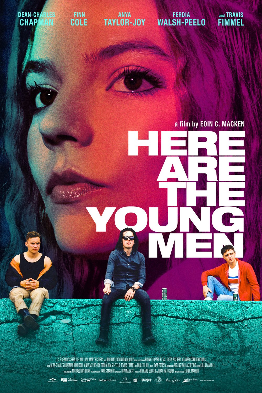 L'affiche du film Here Are the Young Men