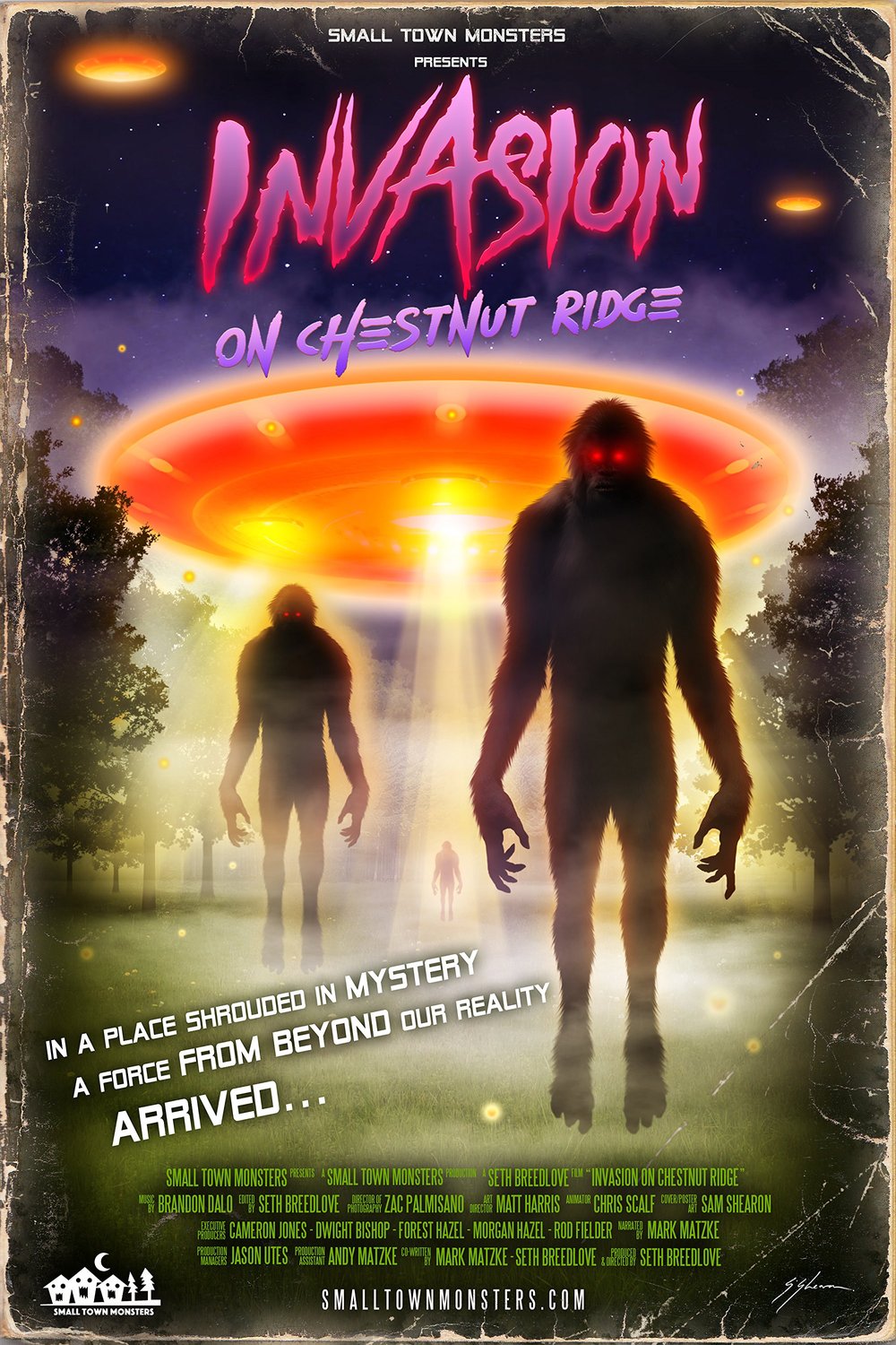 Poster of the movie Invasion on Chestnut Ridge