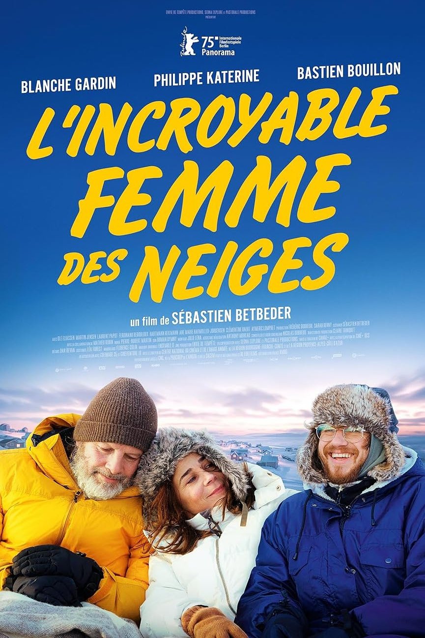 L'affiche du film L'incroyable femme des neiges [2025]
