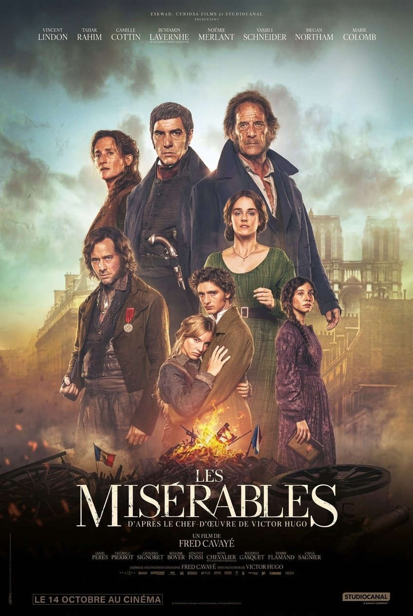 L'affiche du film Les misérables [2026]