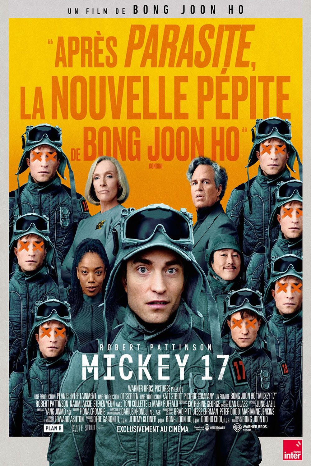 L'affiche du film Mickey 17 v.f. [2025]