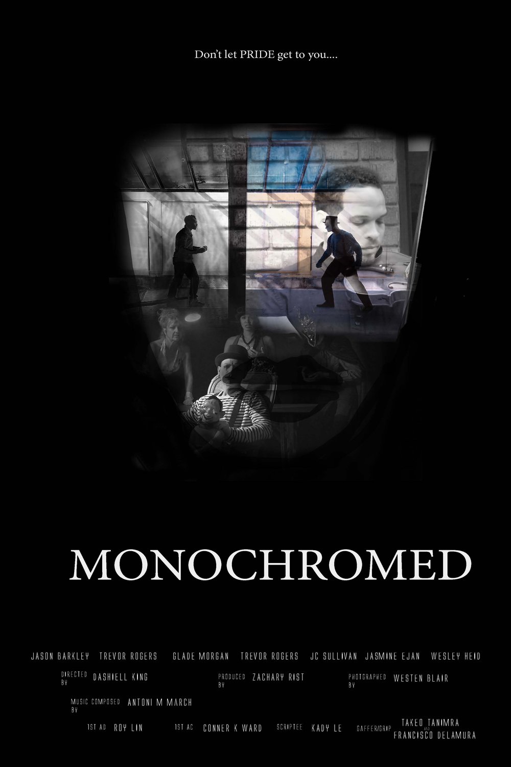 L'affiche du film Monochromed