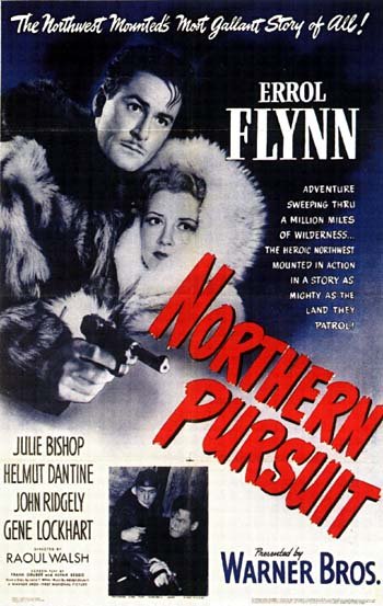 L'affiche du film Northern Pursuit