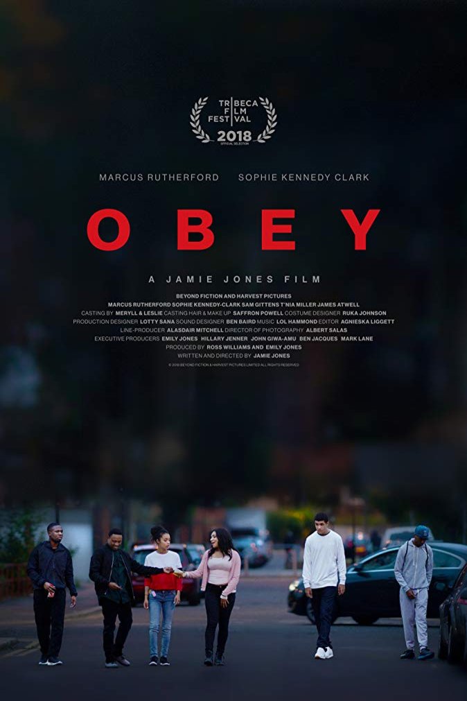 L'affiche du film Obey