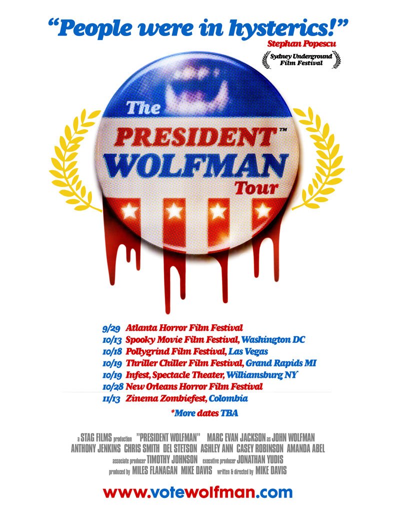 L'affiche du film President Wolfman [2012]