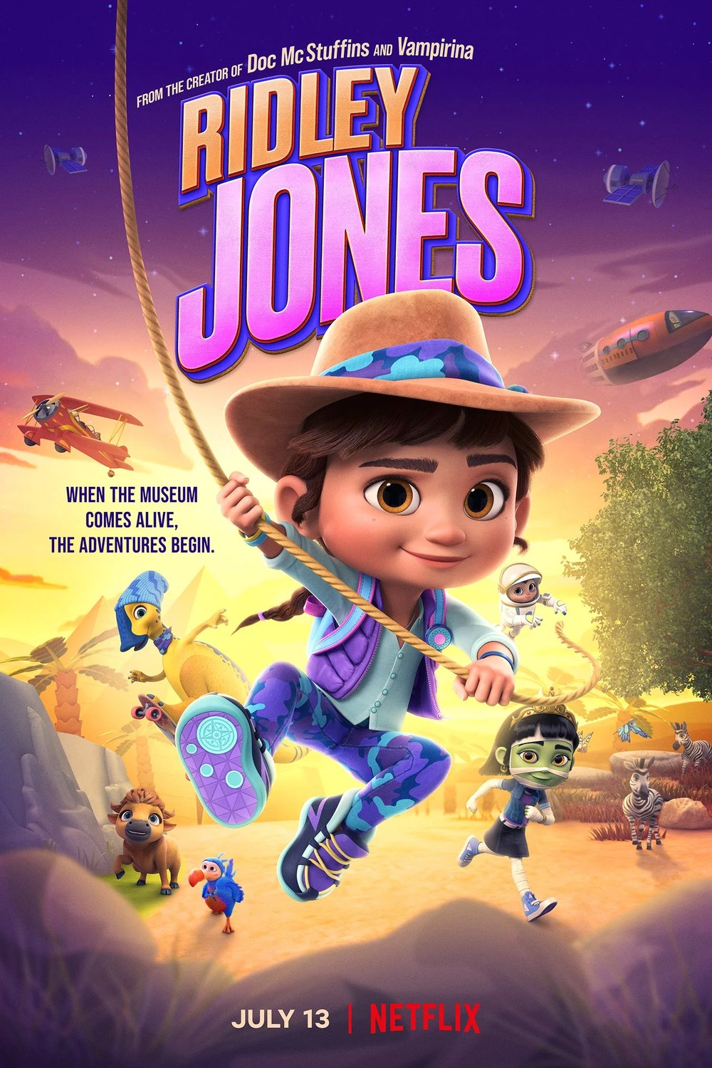 L'affiche du film Ridley Jones [2021]