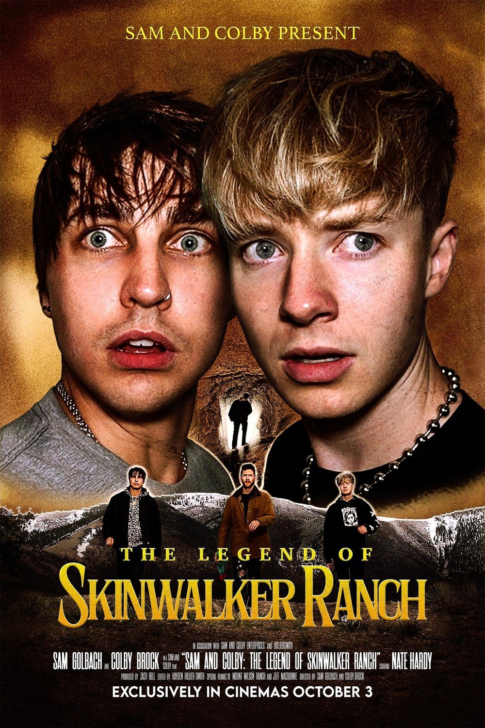Poster of the movie Sam and Colby: The Legend of Skinwalker Ranch [2024]