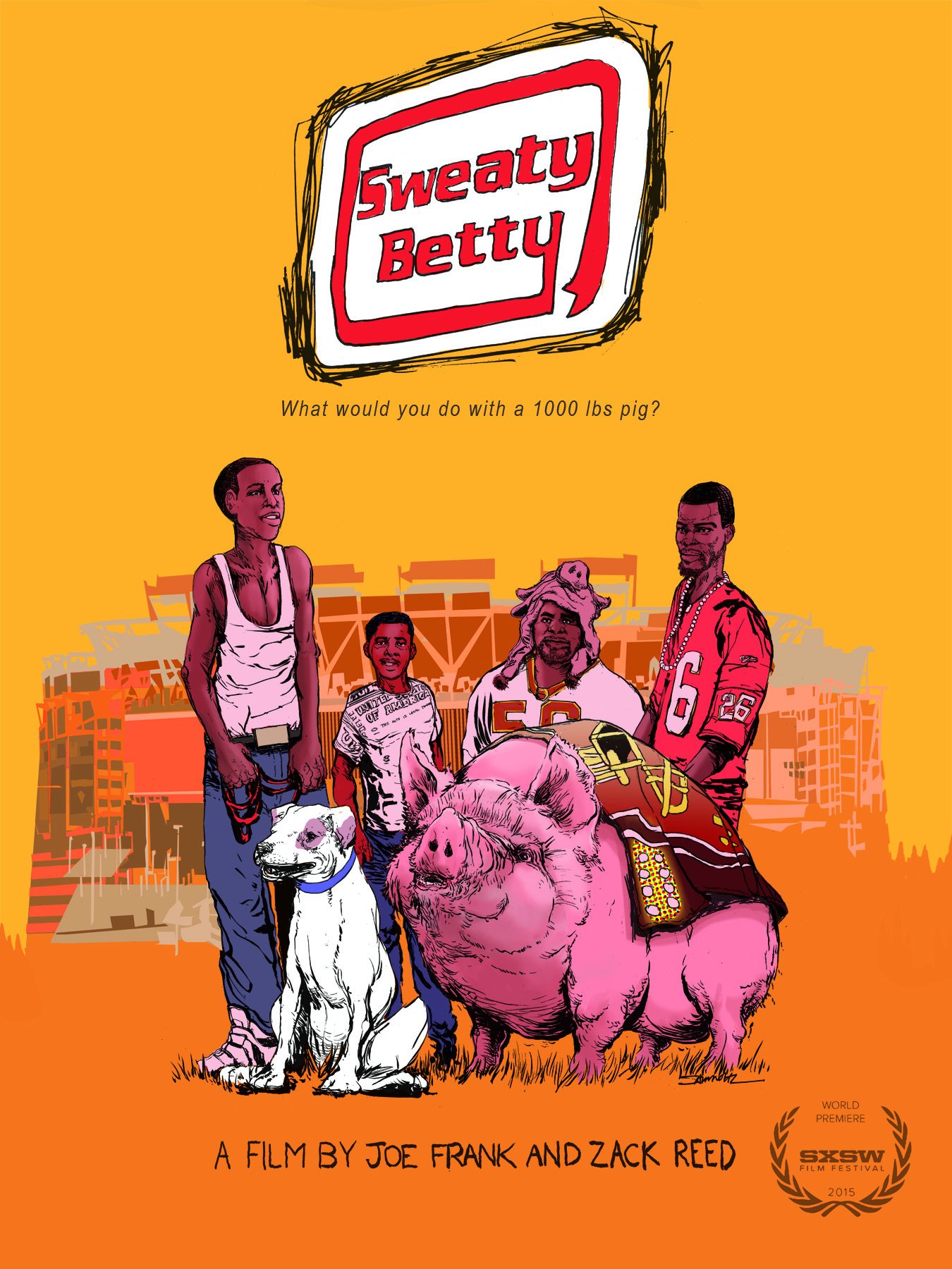 L'affiche du film Sweaty Betty