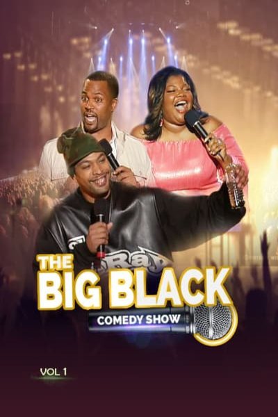 L'affiche du film The Big Black Comedy Show, Vol. 1