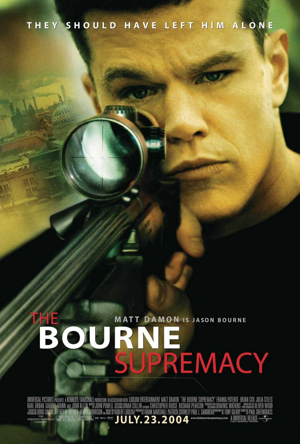 Poster of the movie The Bourne Supremacy