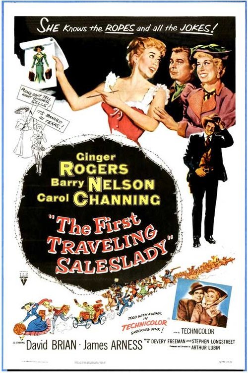 L'affiche du film The First Traveling Saleslady