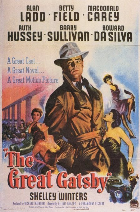 L'affiche du film The Great Gatsby