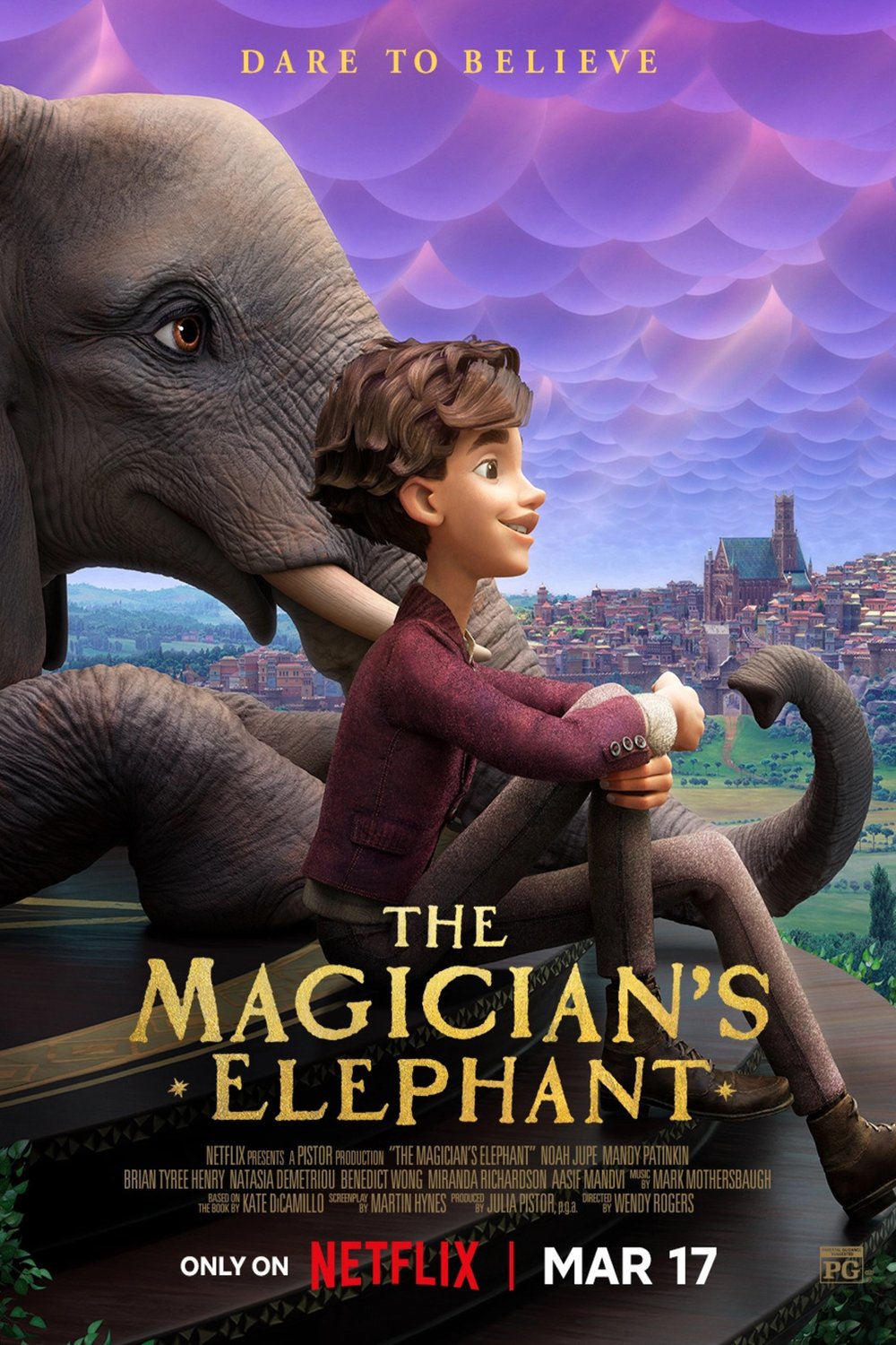 L'affiche du film The Magician's Elephant