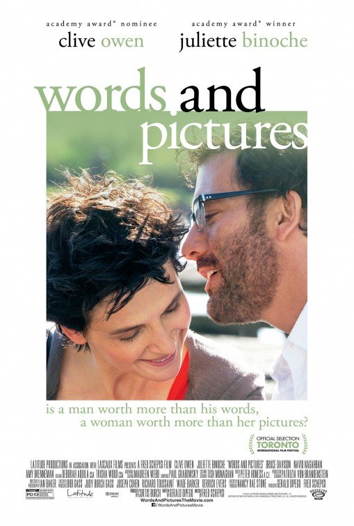 L'affiche du film Words and Pictures