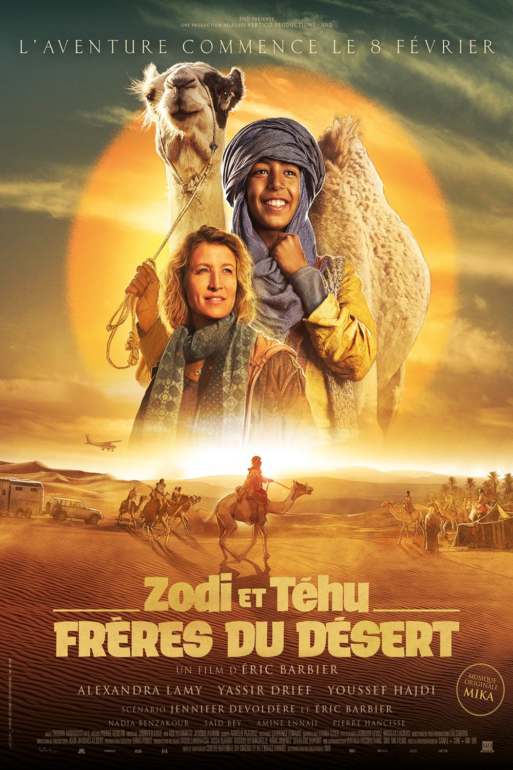 L'affiche du film Zodi & Tehu, frères du désert