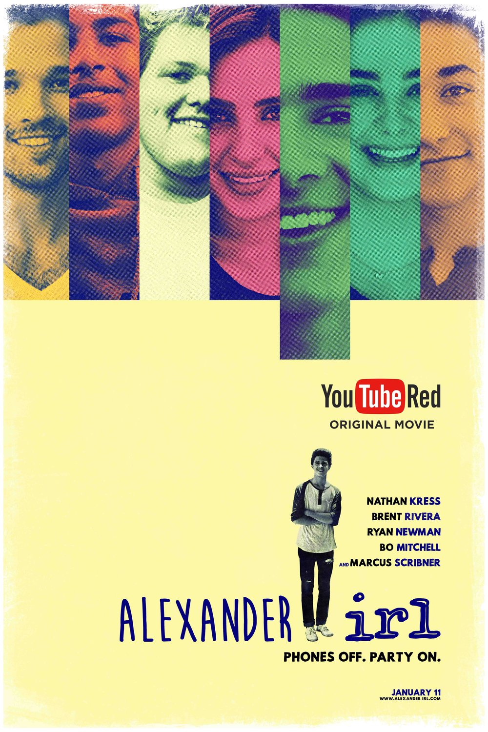 L'affiche du film Alexander IRL