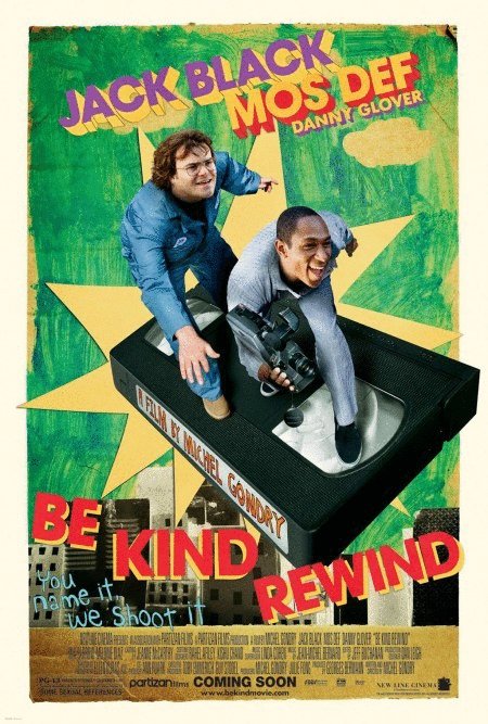 L'affiche du film Be Kind Rewind