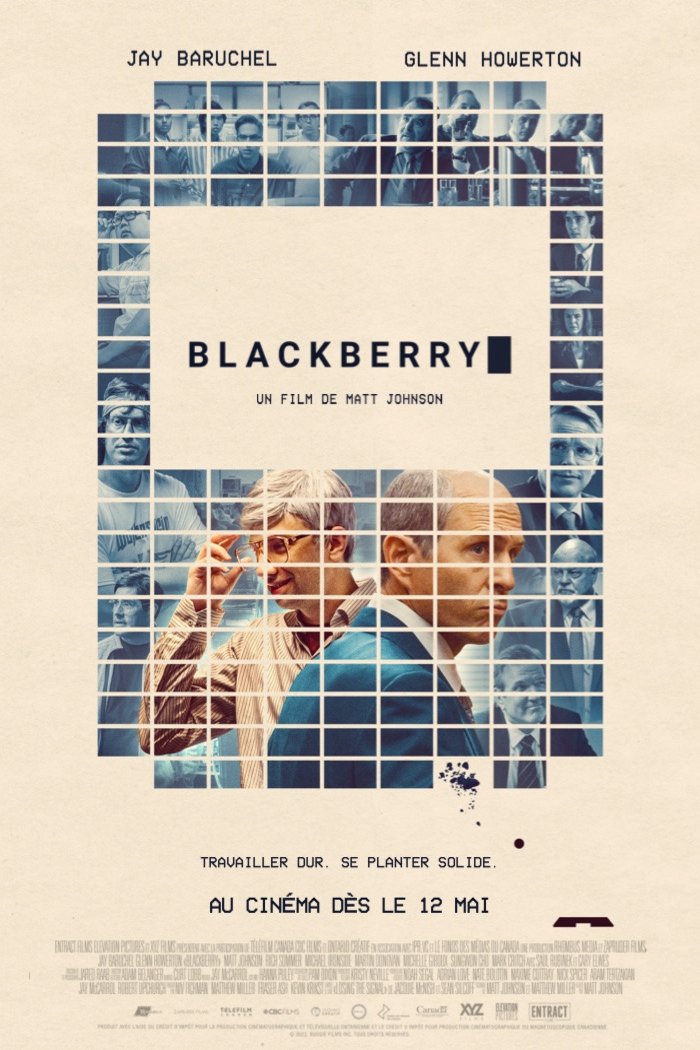 L'affiche du film BlackBerry v.f.