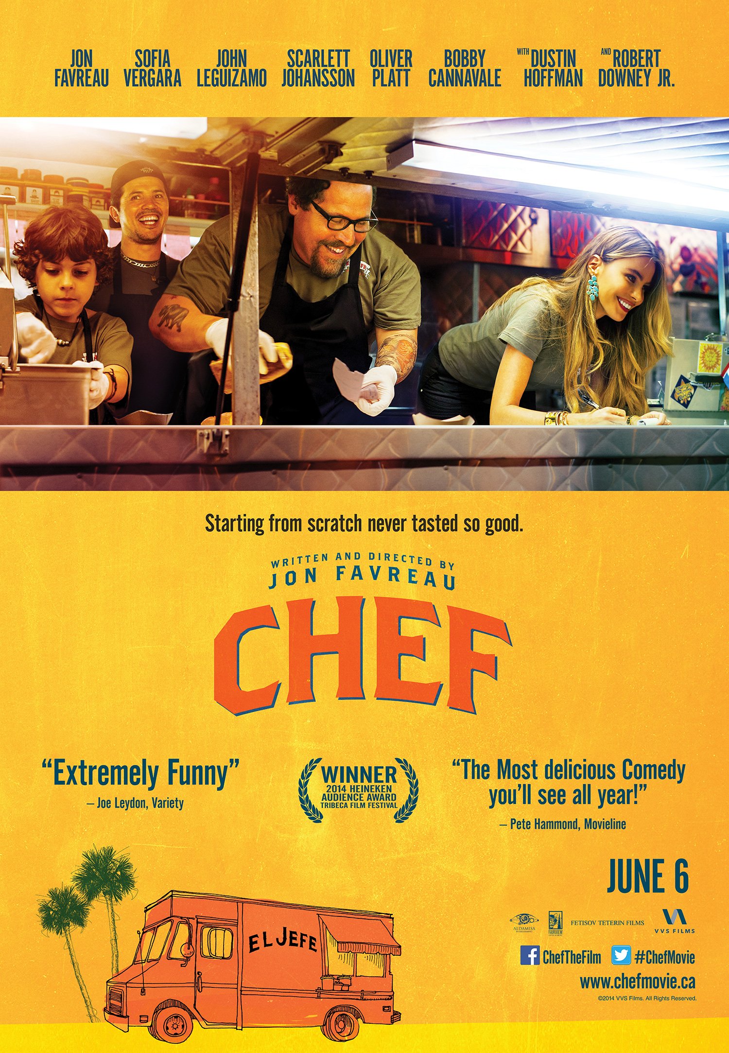 L'affiche du film Chef [2014]
