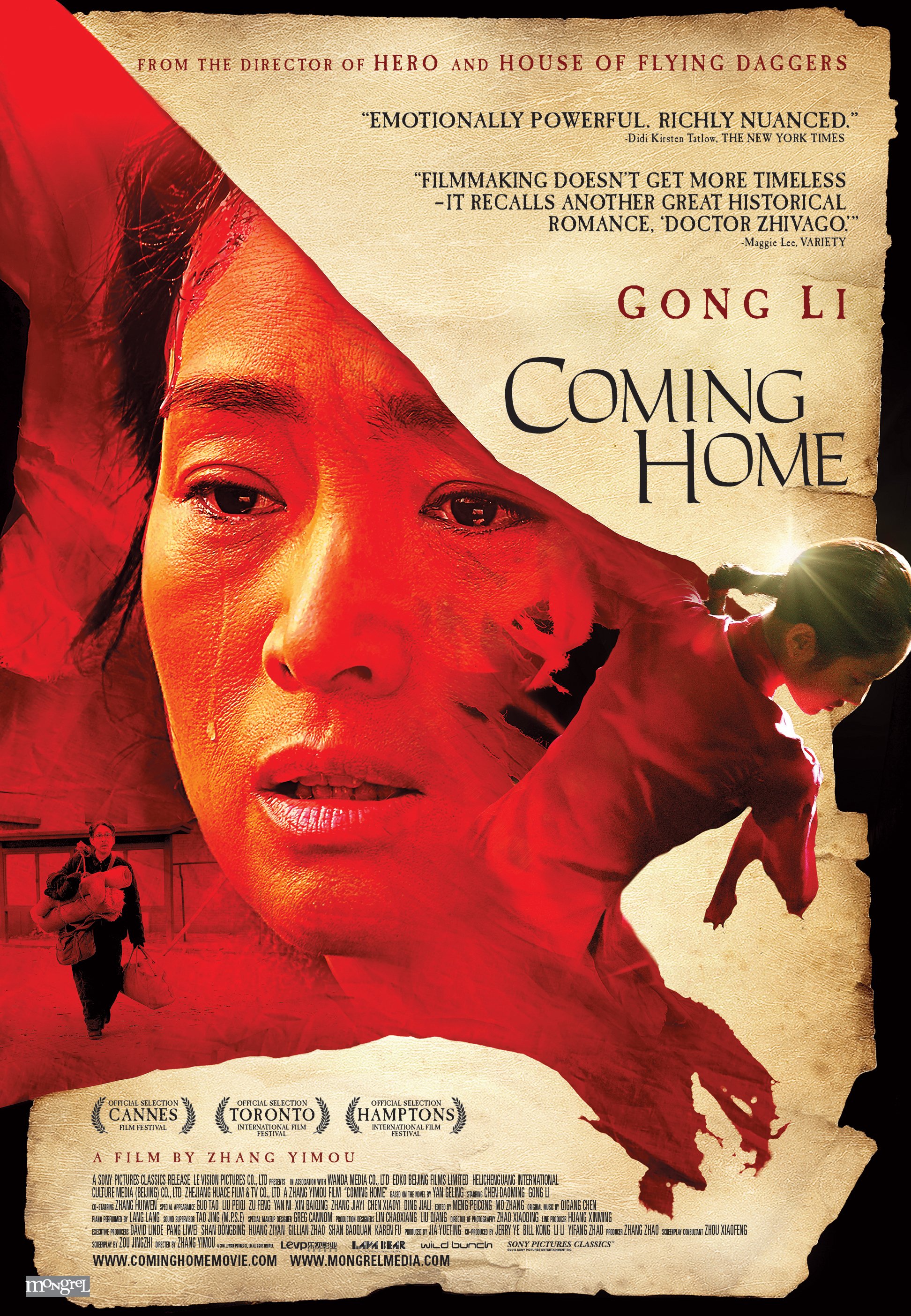 L'affiche du film Coming Home