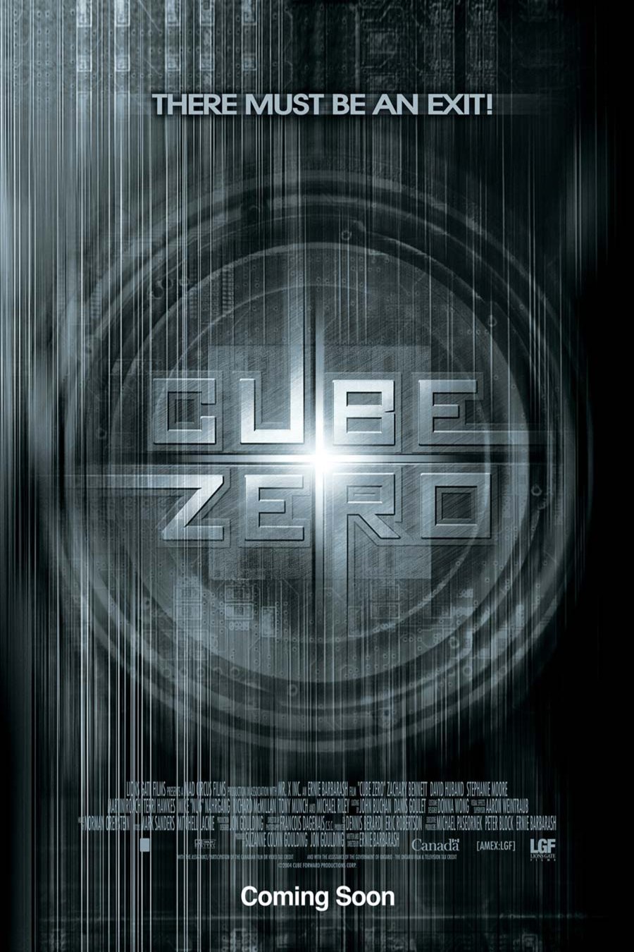 L'affiche du film Cube Zero