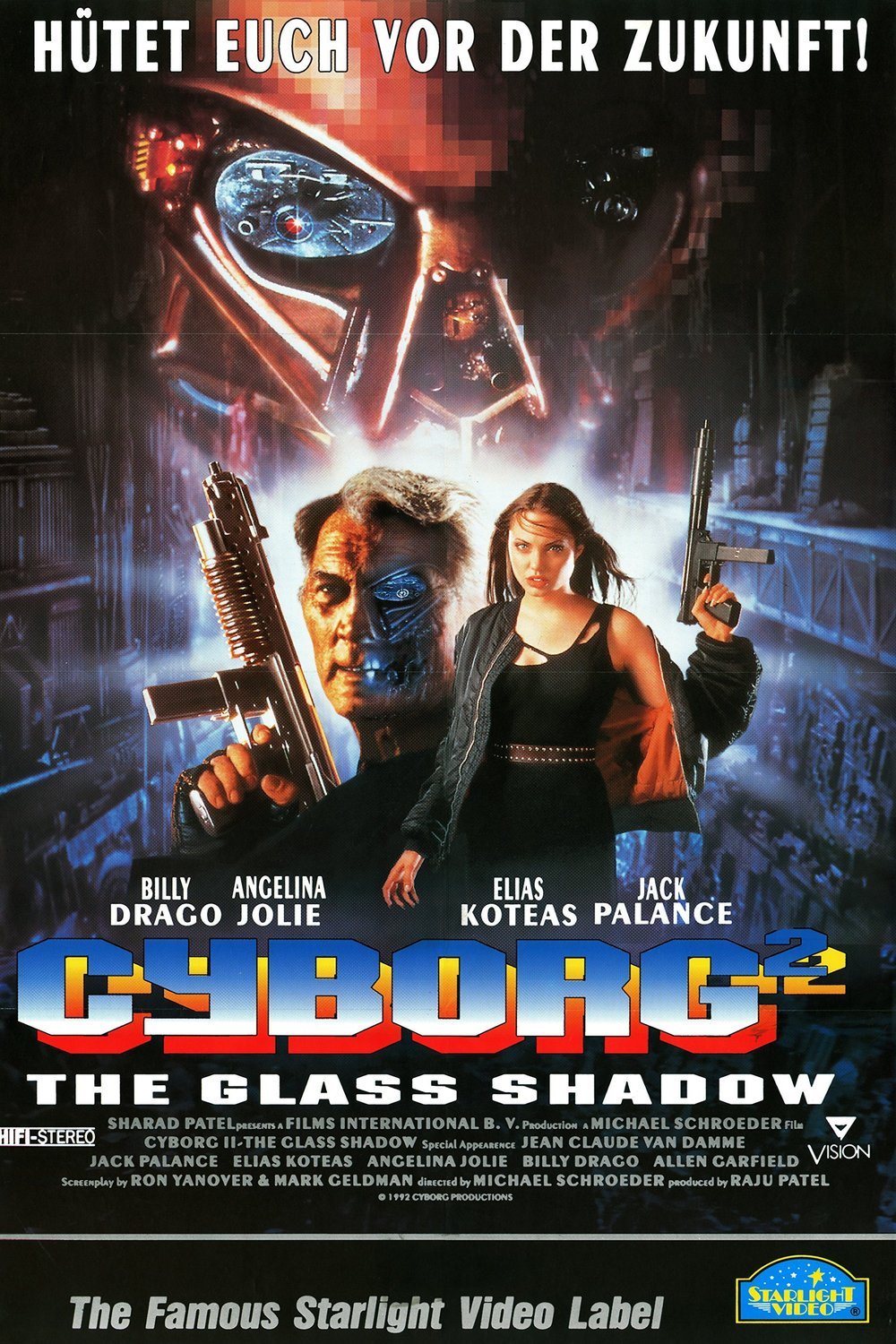 L'affiche du film Cyborg 2: Glass Shadow