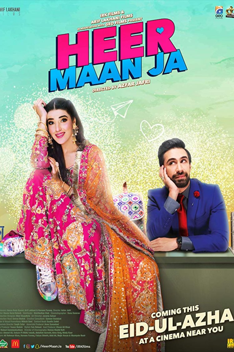 L'affiche originale du film Heer Maan Ja en Ourdou