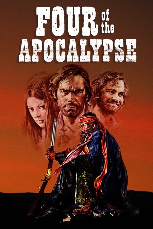 L'affiche originale du film I quattro dell'Apocalisse en italien