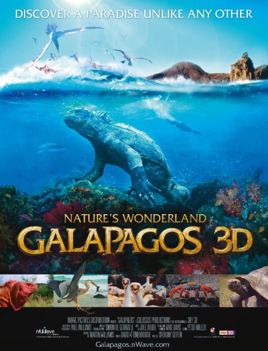 L'affiche du film Galapagos: Nature's Wonderland