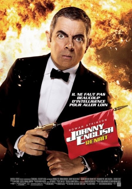 L'affiche du film Johnny English renaît