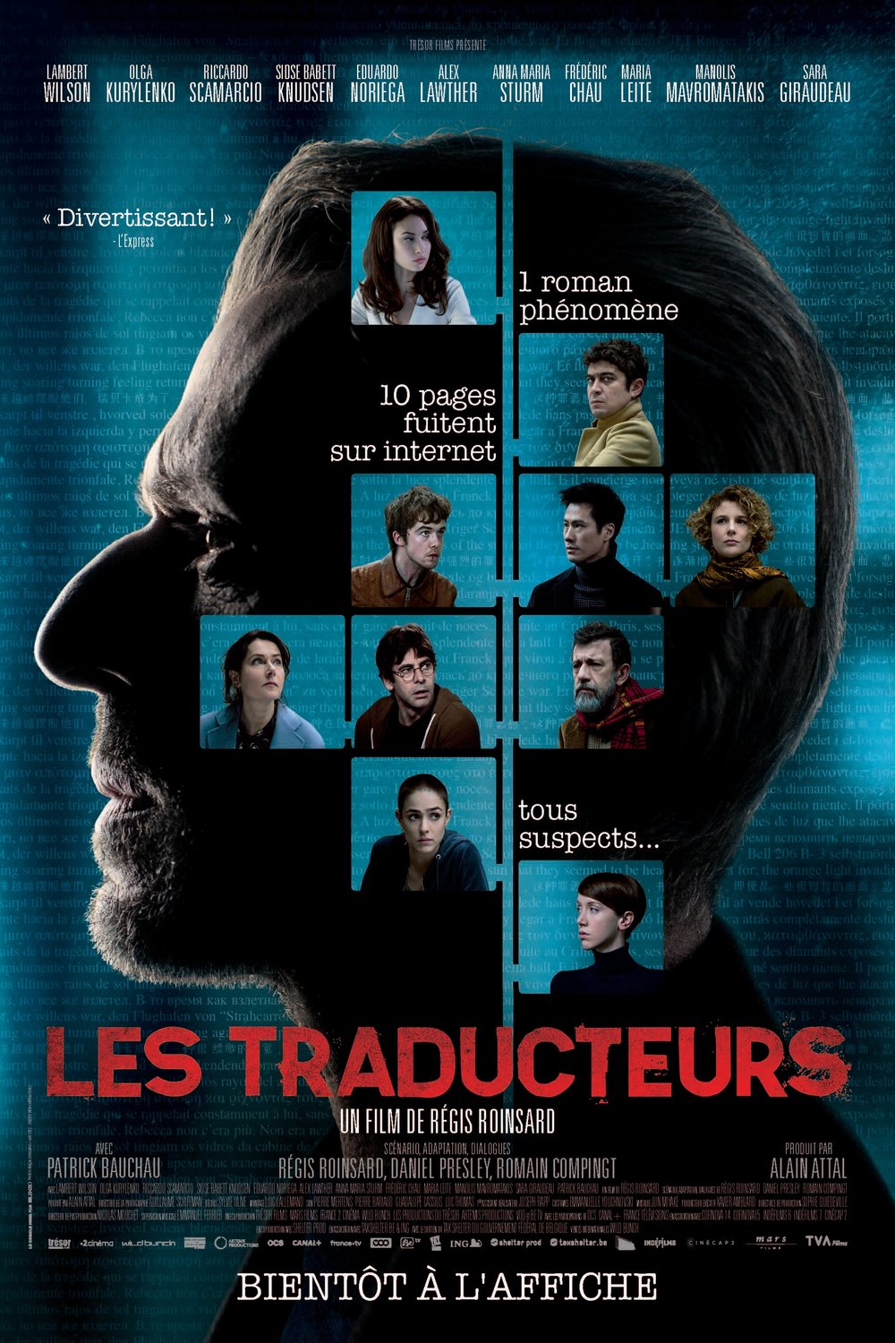 L'affiche du film Les Traducteurs