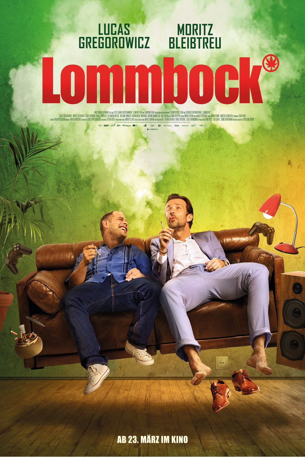 German poster of the movie Lommbock