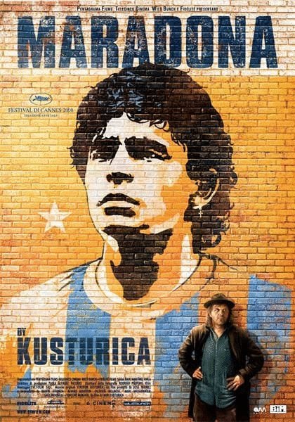 L'affiche du film Maradona by Kusturica