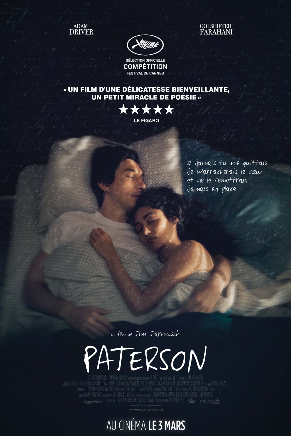 L'affiche du film Paterson [2016]