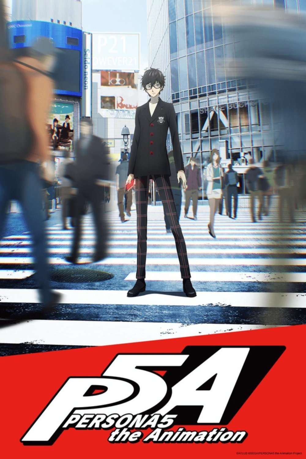 Japanese poster of the movie Persona 5: The Animation