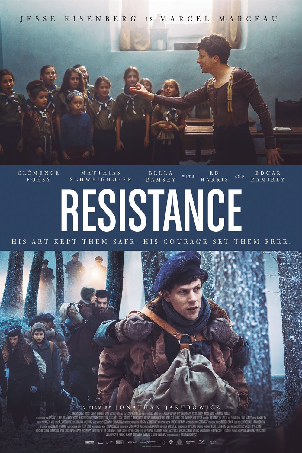 L'affiche du film Resistance