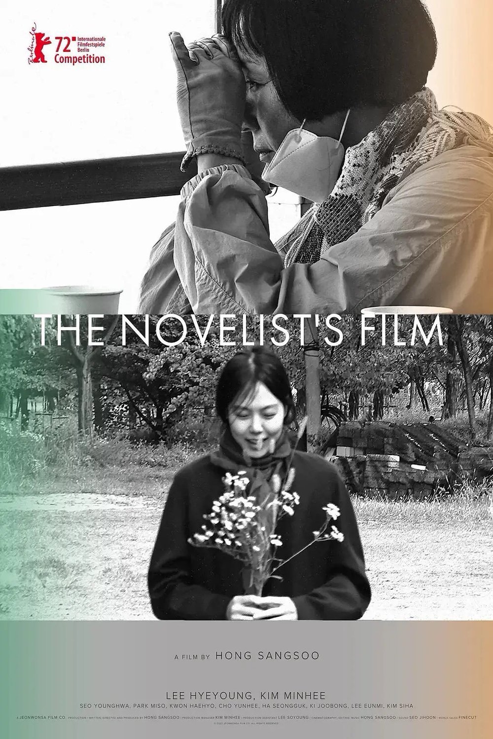 Korean poster of the movie The Novelist's Film