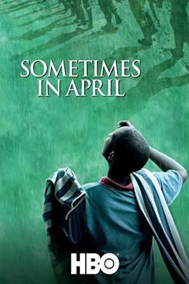 L'affiche originale du film Sometimes in April en Kinyarwanda