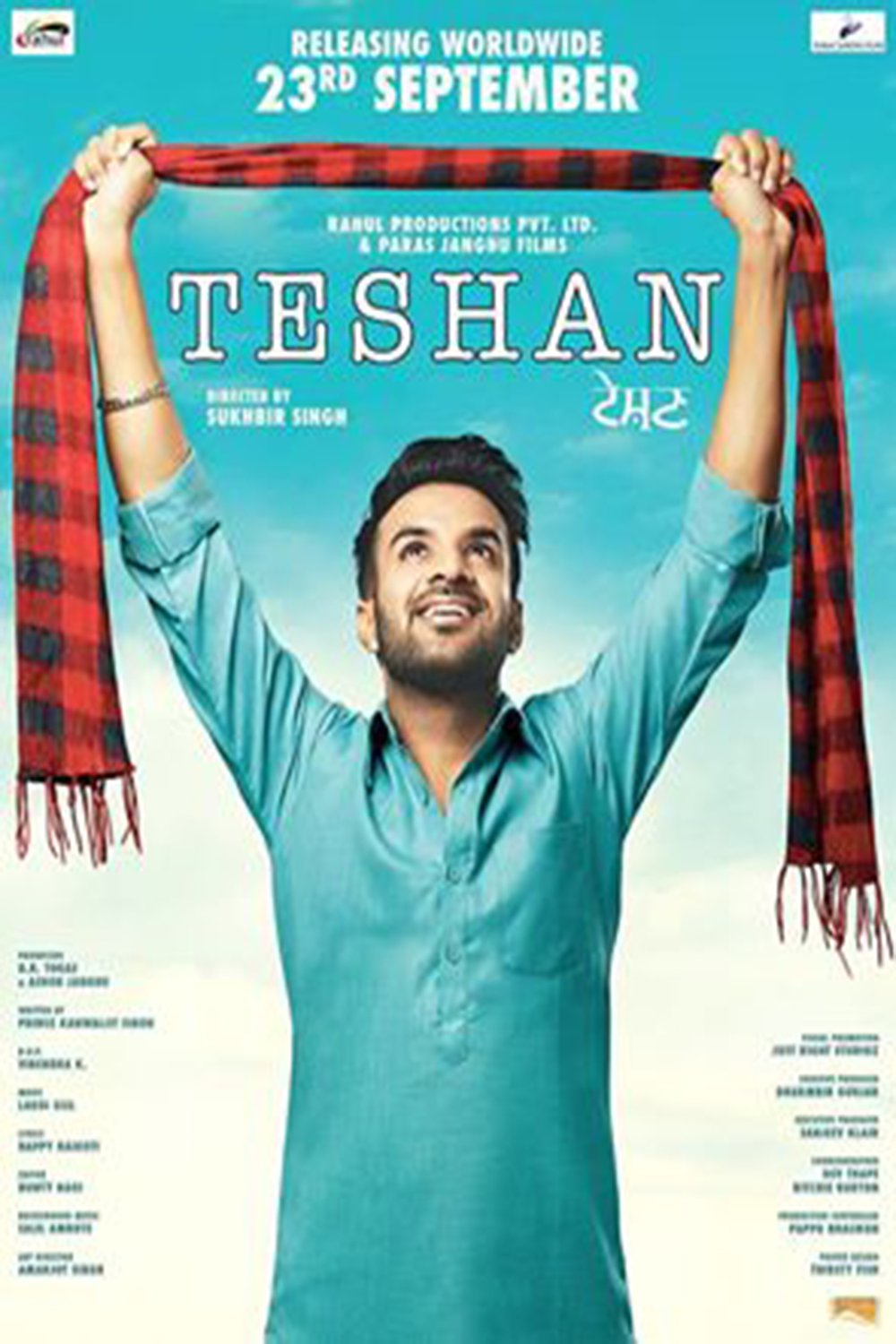 Punjabi poster of the movie Teshan