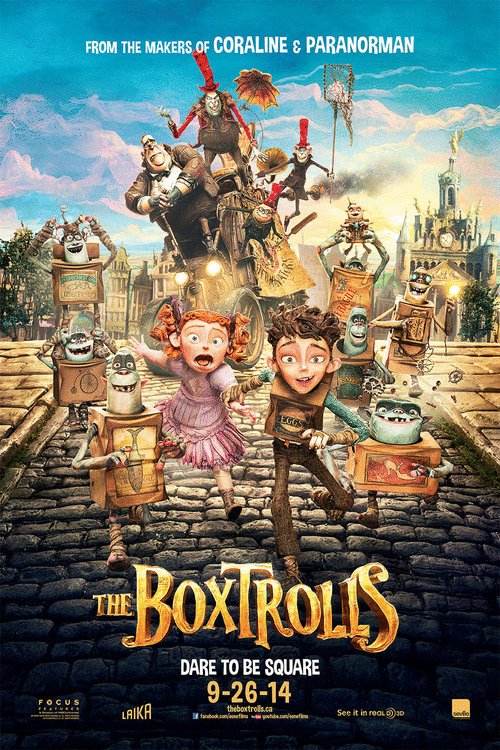 Poster of the movie The Boxtrolls
