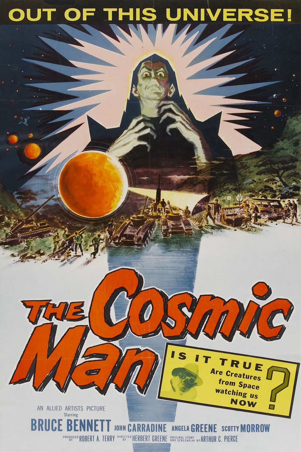 Poster of the movie The Cosmic Man [1959]