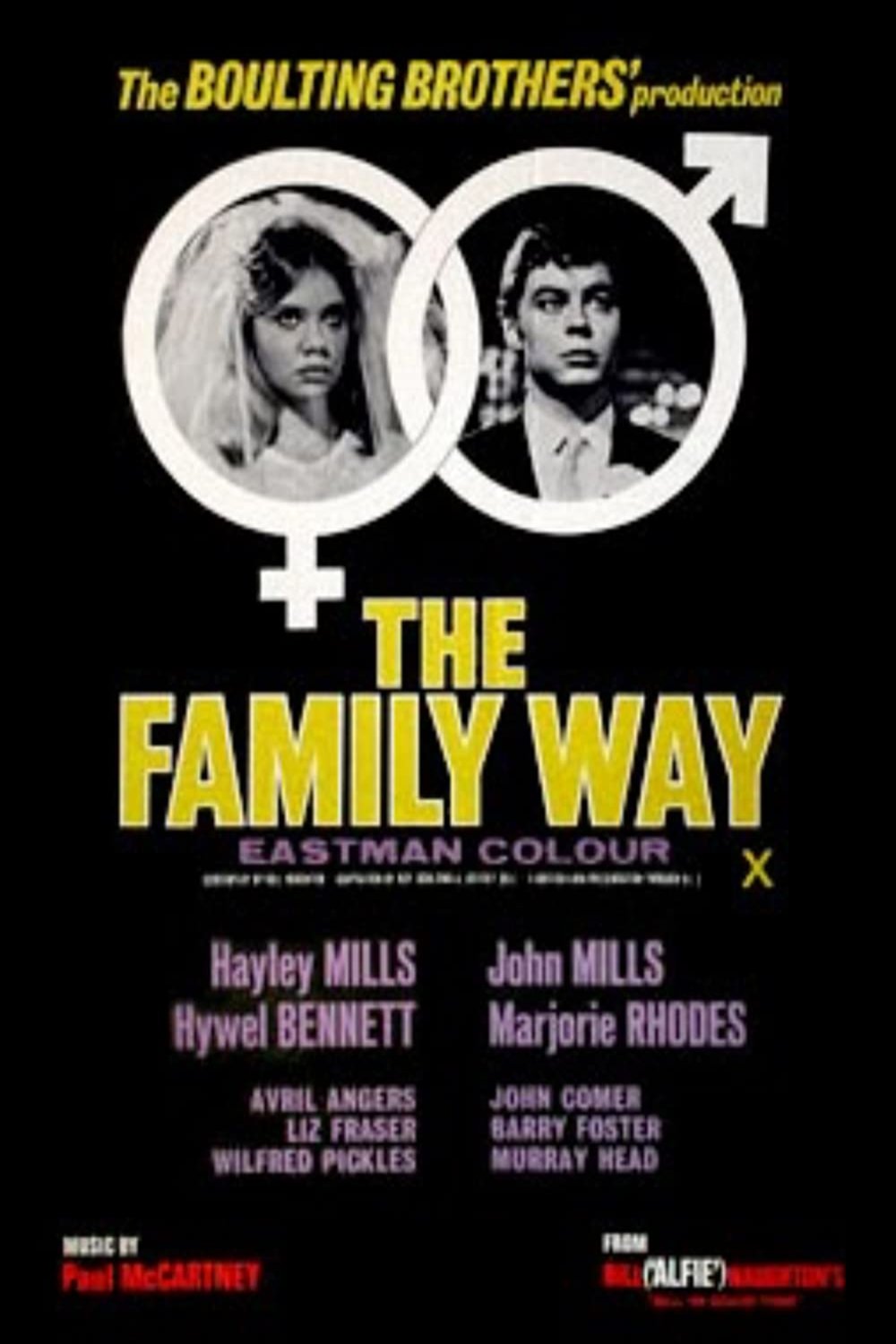 L'affiche du film The Family Way