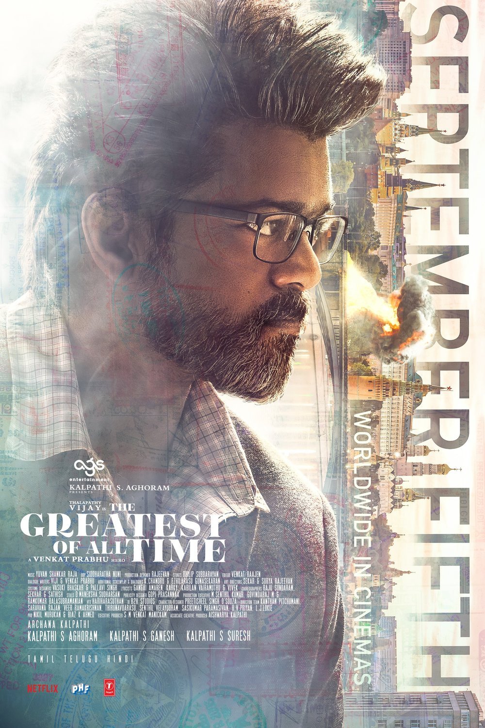 L'affiche du film The Greatest of All Time [2024]