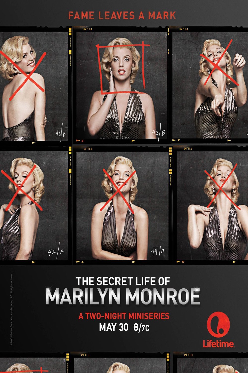 L'affiche du film The Secret Life of Marilyn Monroe