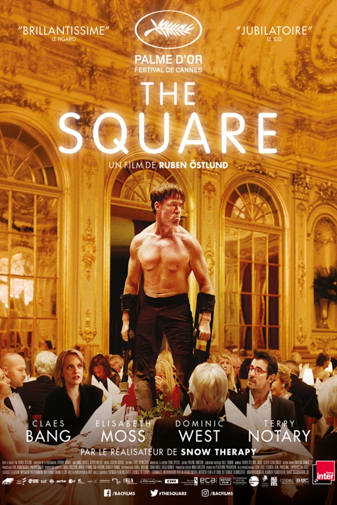 L'affiche du film The Square v.f.