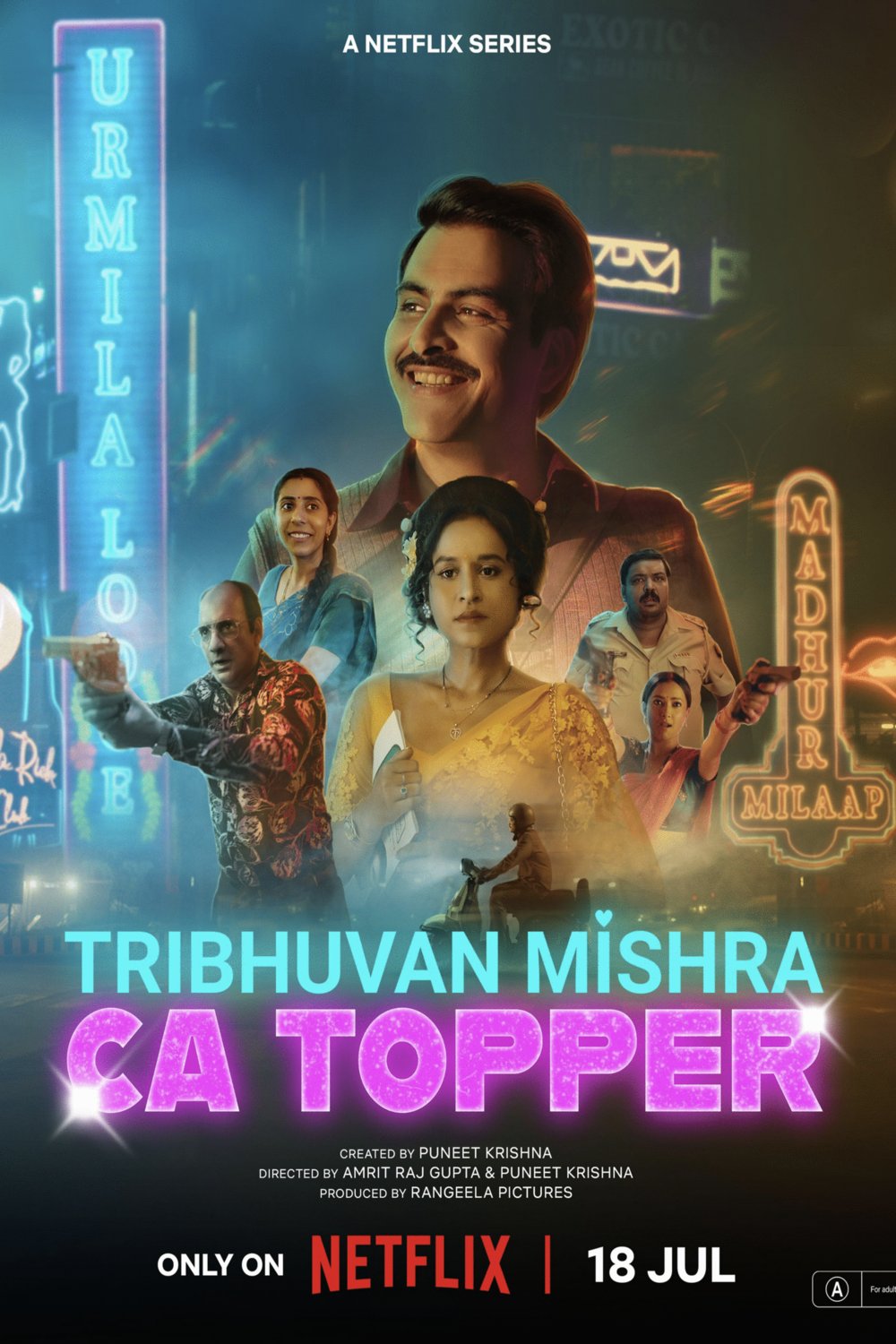L'affiche du film Tribhuvan Mishra CA Topper [2024]