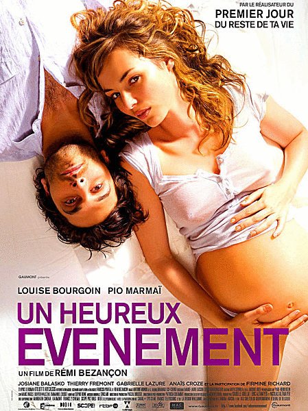 L'affiche du film Un Heureux événement