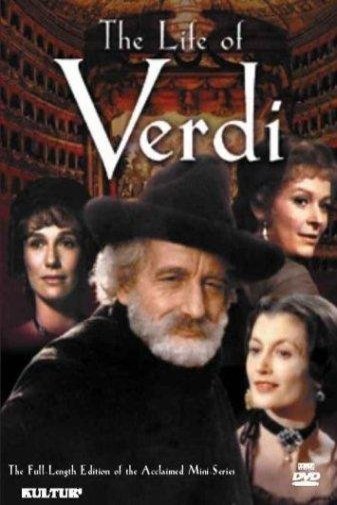 Italian poster of the movie The Life of Verdi